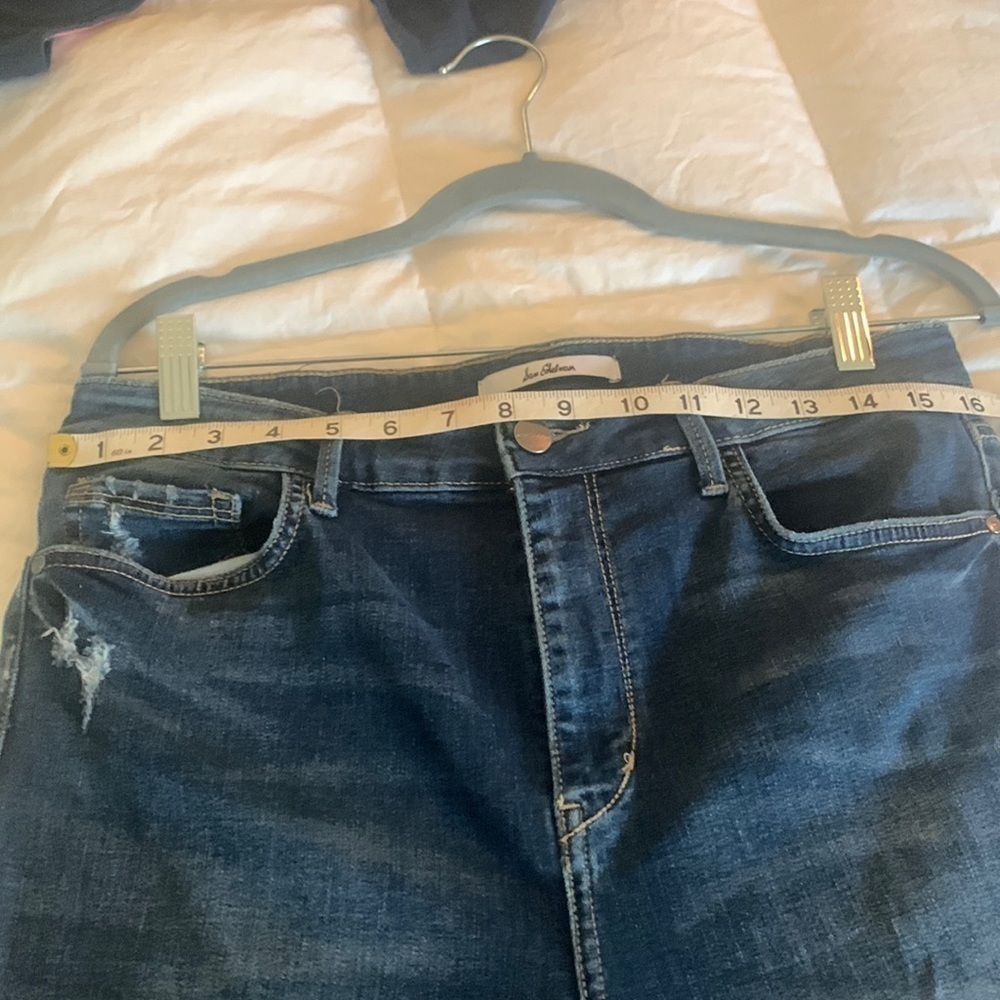 Sam Edelman stiletto high rise crop jeans EU C size 10/12 - Picture 4 of 8